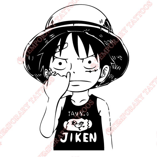 One Piece Customize Temporary Tattoos Stickers NO.612